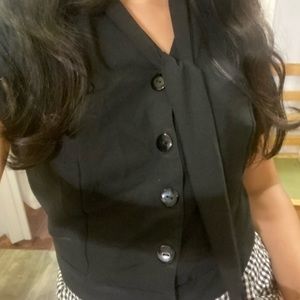 Handmade 1960s inspired black top